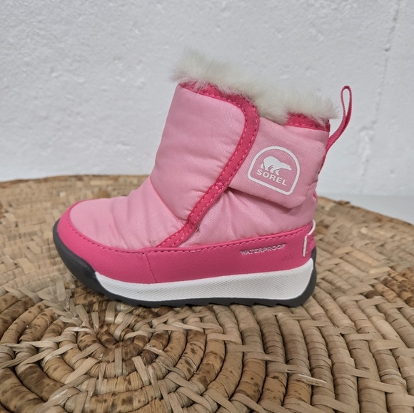 NWT Sorel Pink Insulated Waterproof Winter Snow Boots 6 - Picture 2 of 9